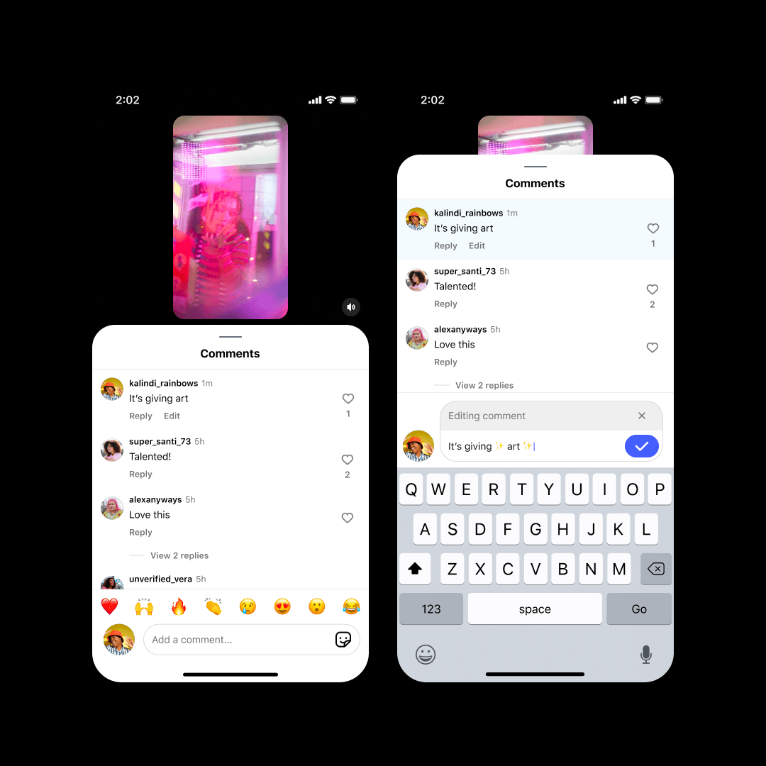 Instagram Rolls Out Comment Editing Feature, But With a Catch